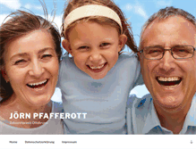 Tablet Screenshot of pfafferott.com